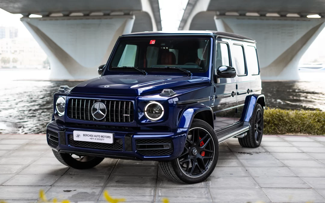 mercedes g63 blue